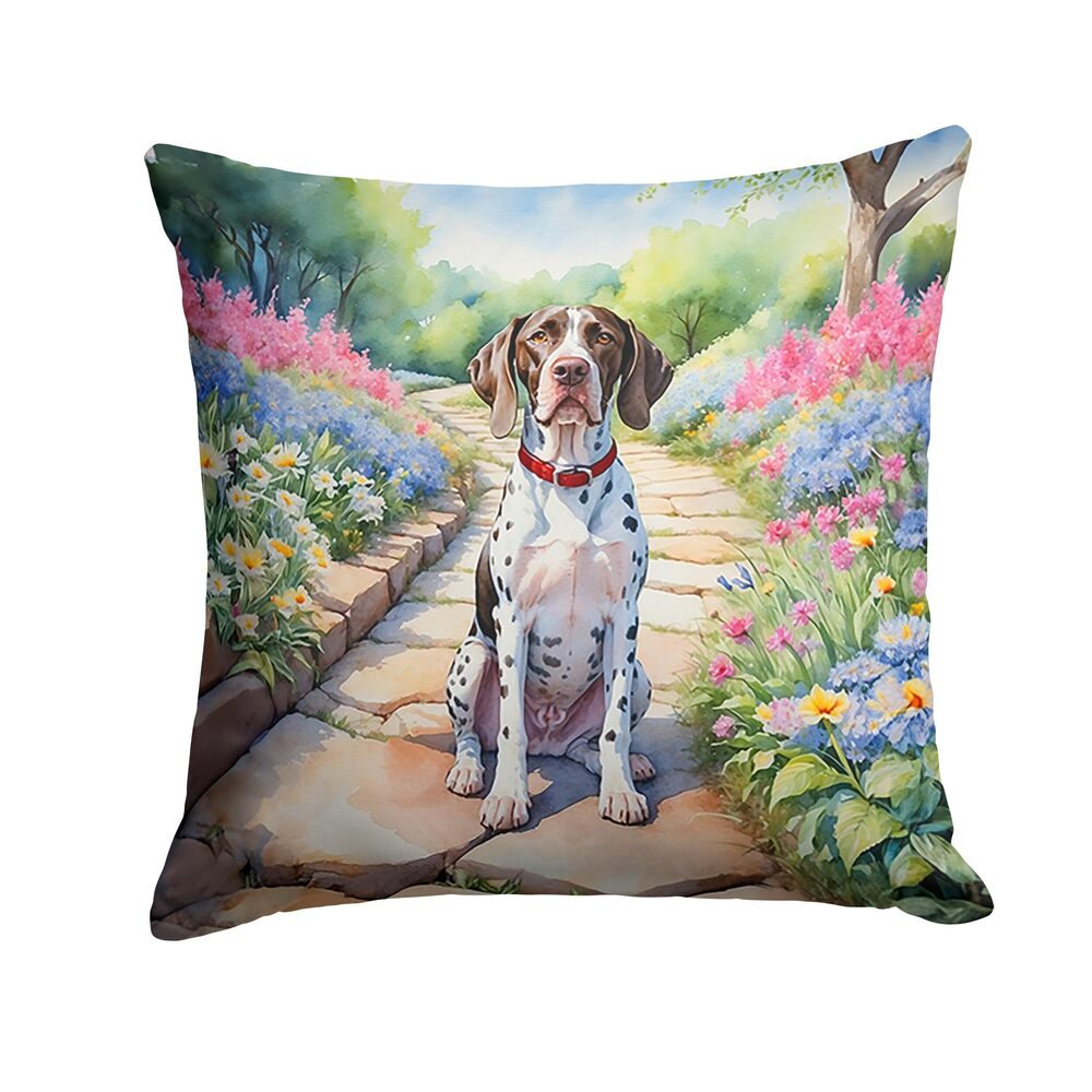 6916 Spring Path Throw Pillow, 18Hx18W, Pointer 6689
